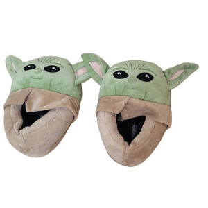 Baby Yoda Little & Big Boy Slippers 9/10